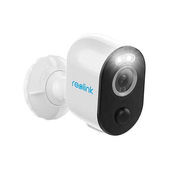 Reolink argus 3 pro 4mp camera with colour night vision 2way audio bettery powered rechargeable with box and accessories with( solar panel )