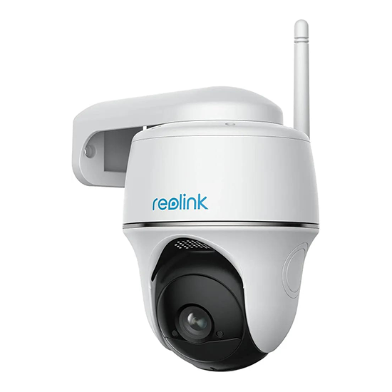 Reolink argus pt with solar panel 1080p with 2 way audio with box and accessories COLOUR FADE