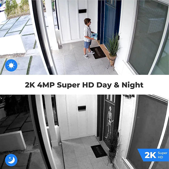 Reolink argus pt with solar panel 1080p with 2 way audio with box and accessories COLOUR FADE