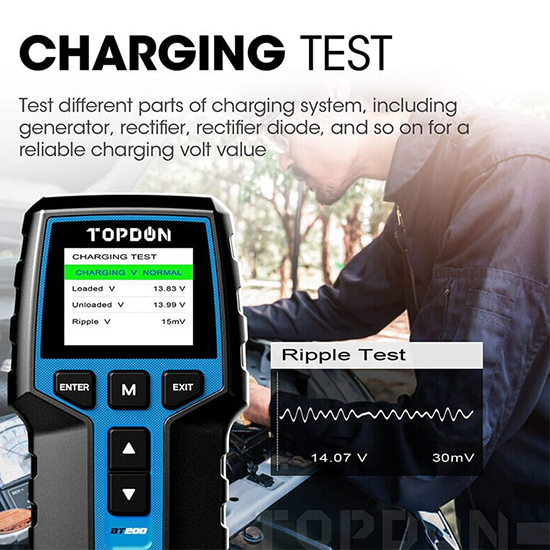 TOPDON BT200 12V/24V Battery Tester