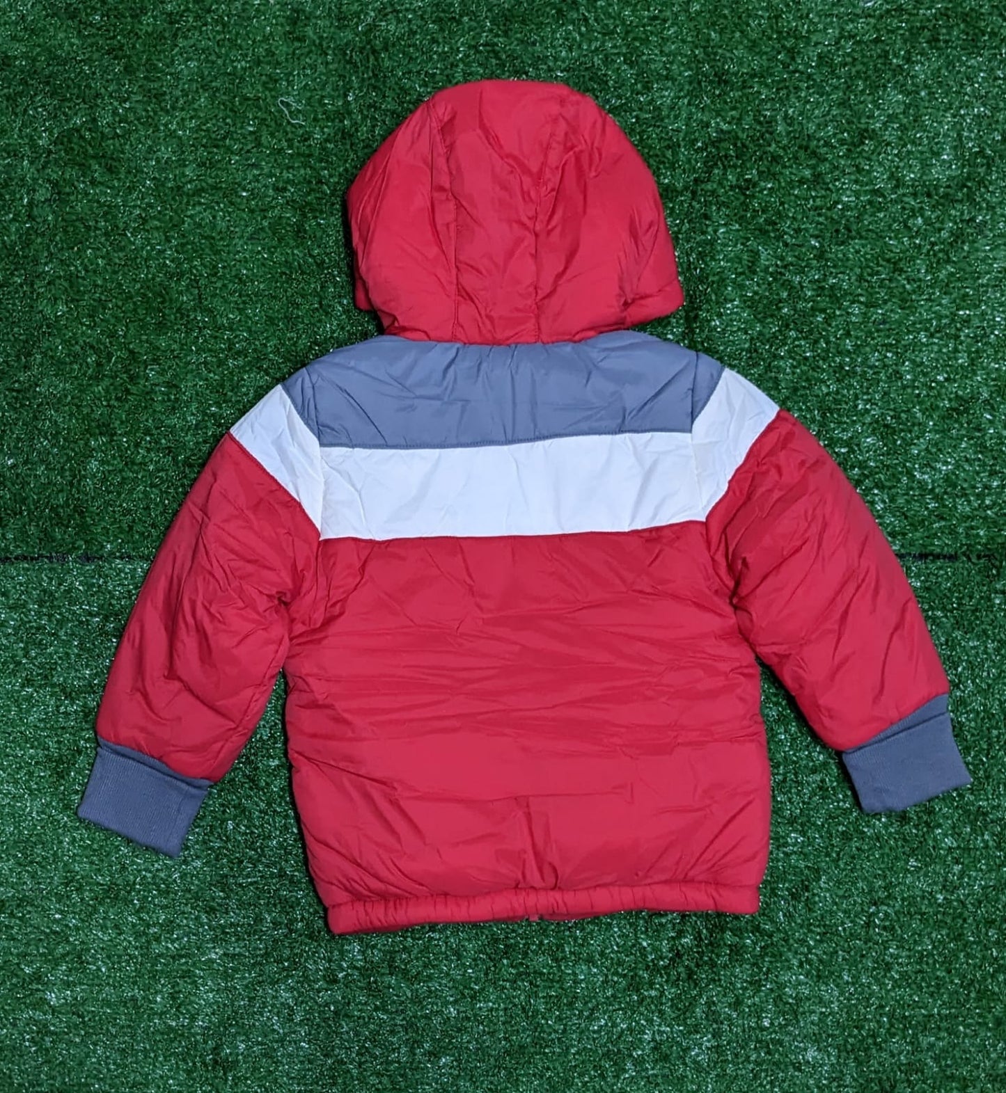 DOUBLE COTTON WITH POLYESTER FILLING PARACHUTE STUFF OUTTER BABY JACKET/HOODIE CM0210