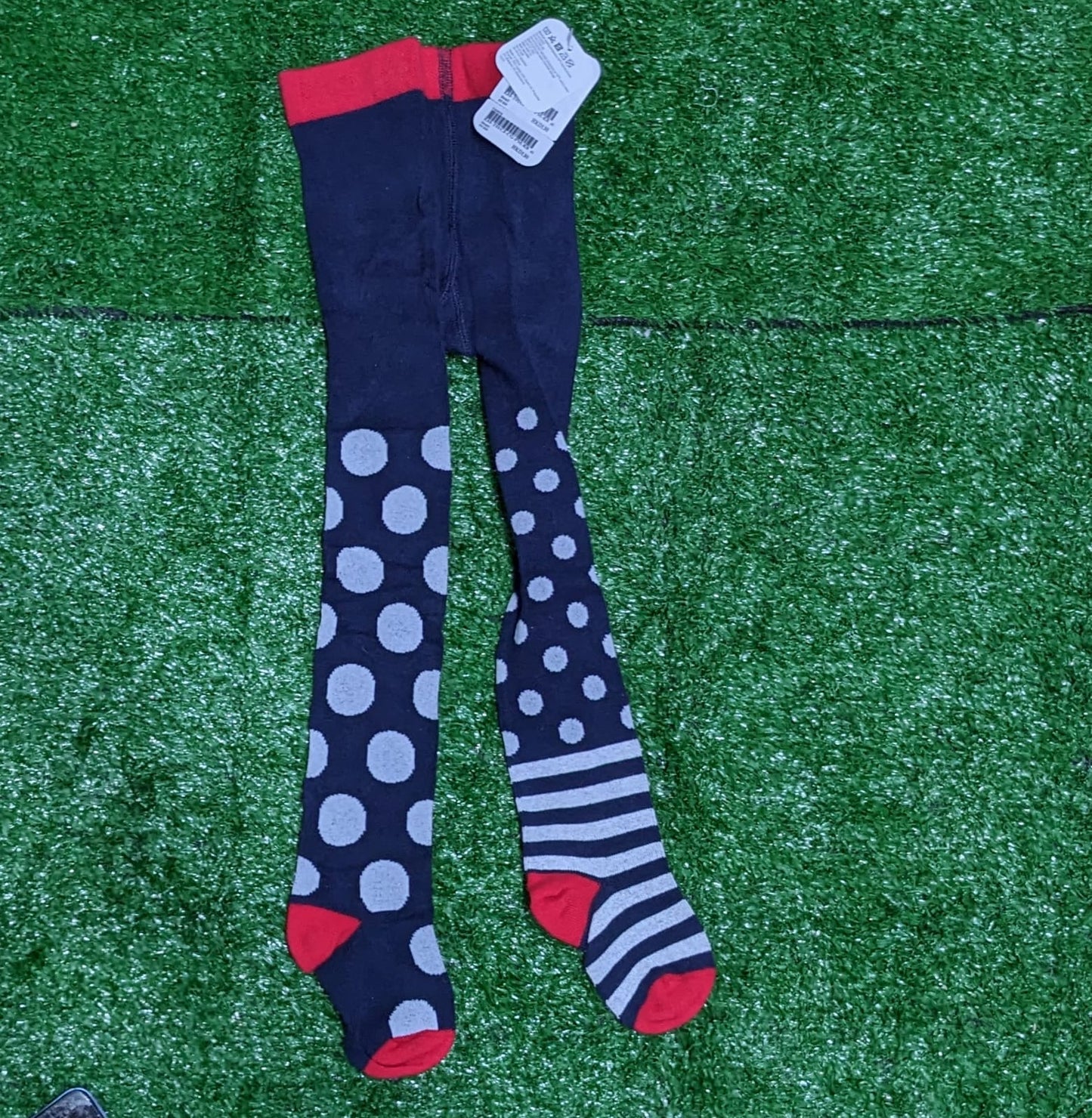 BABY LEGGI WHITE DOTTED SOCKS CM0165