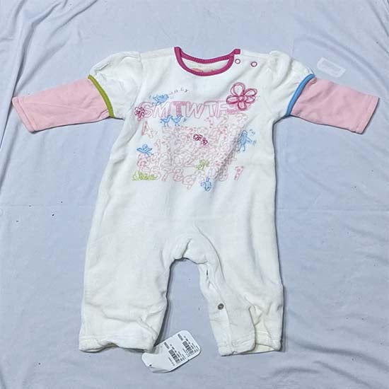 DOUBLE COTTON BABY ROMPER CM0182
