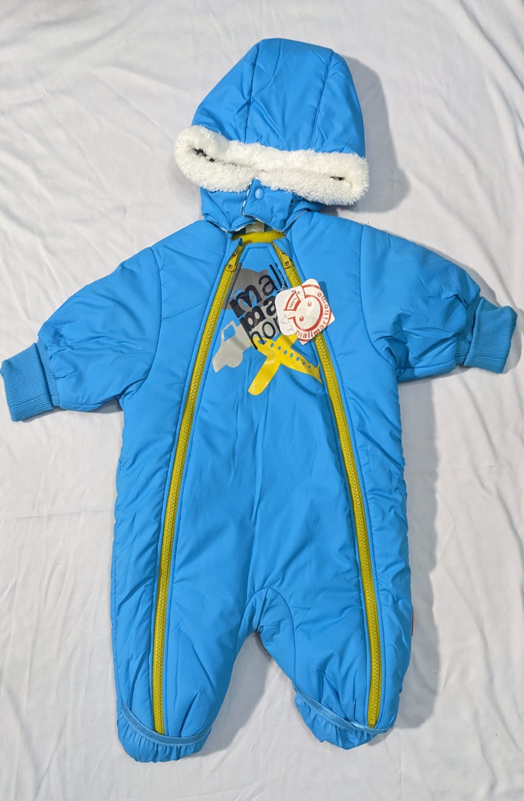 Puffer jacket cotton lining with polyester filling Hoodie jacket/romper CM0071