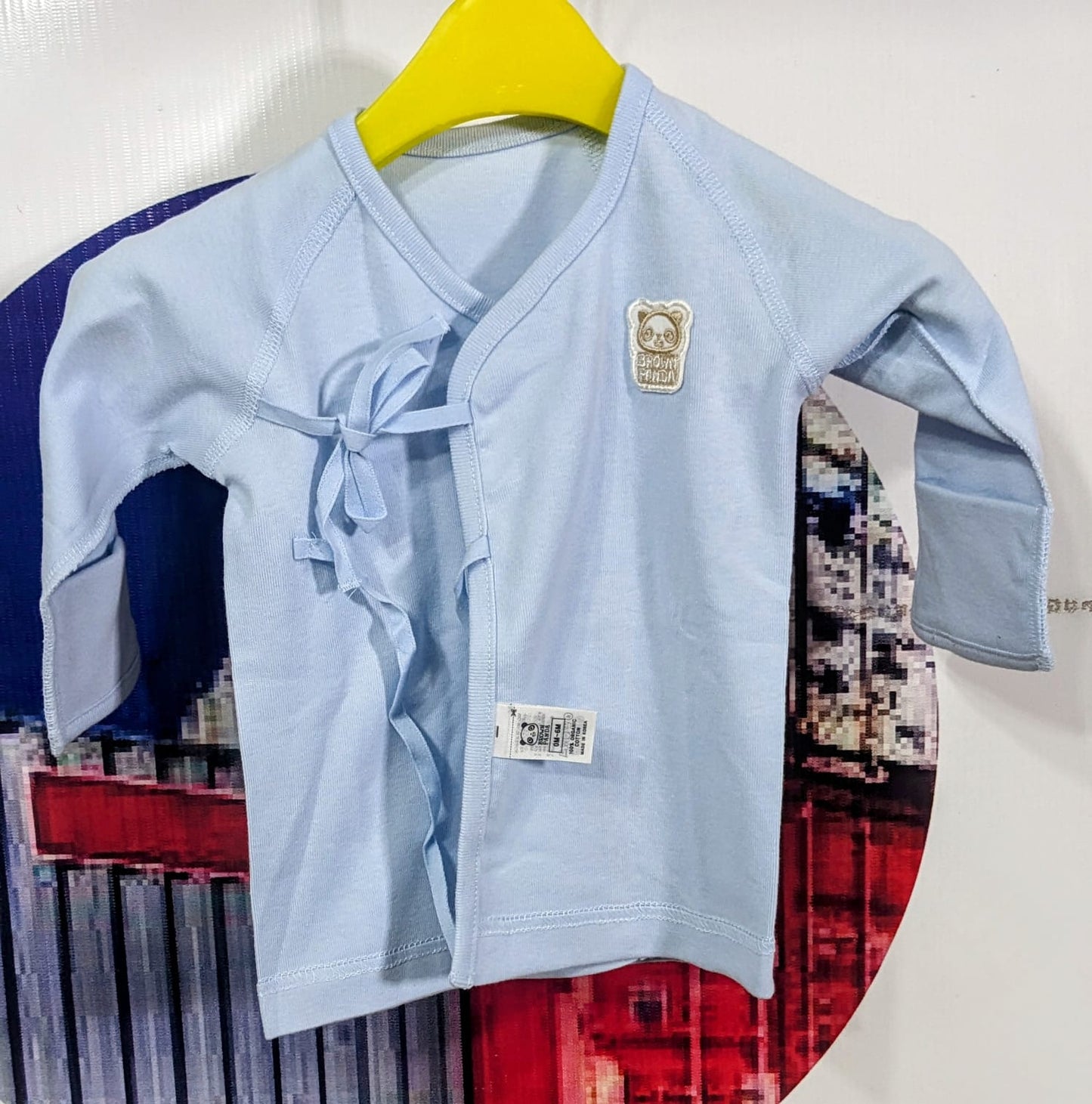 Sky Blue Open Shirt – Organic Cotton Art number CM0010