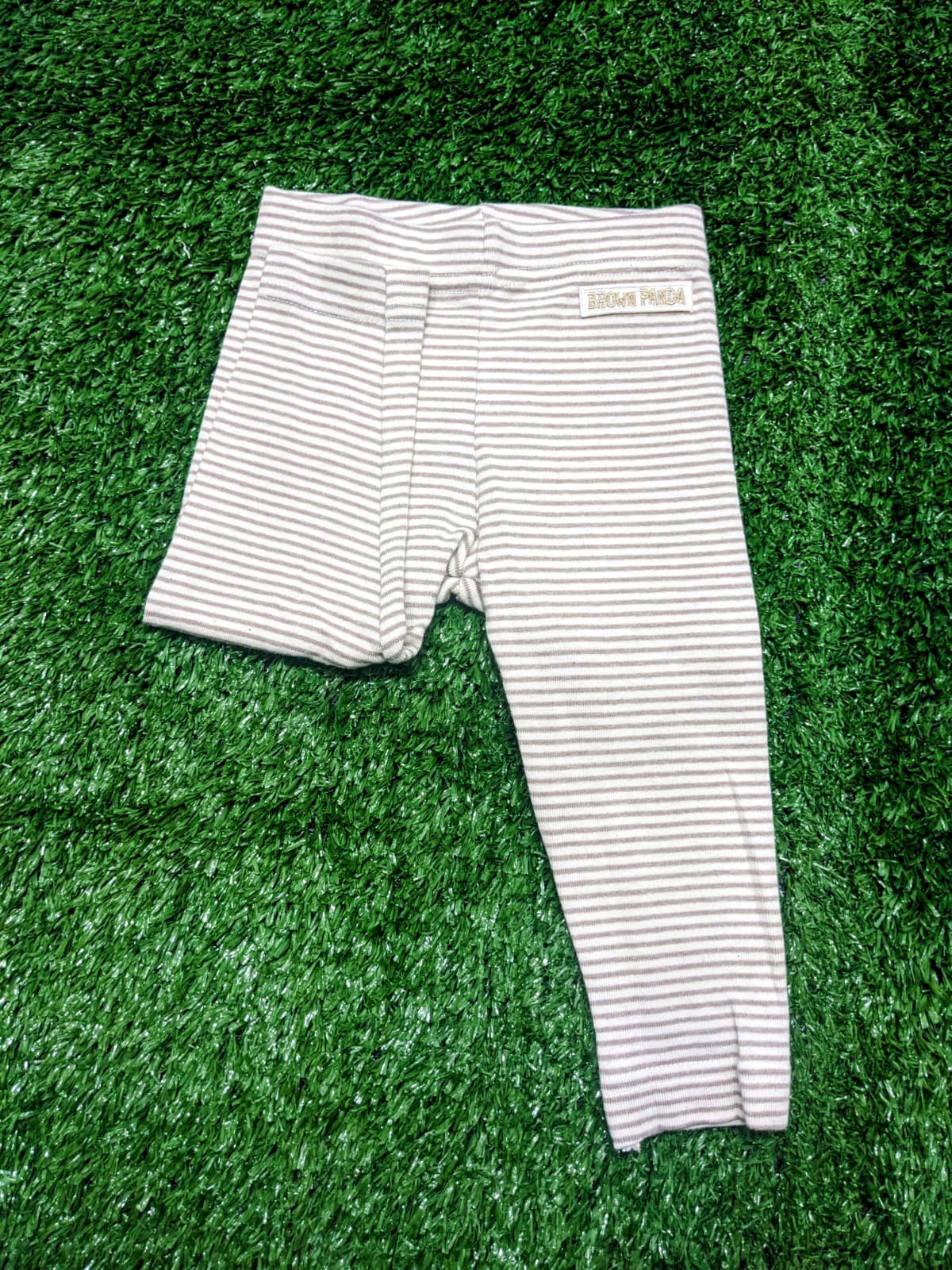 Skin Brown Striped Baby Trousers – Organic Cotton Art number CM0006