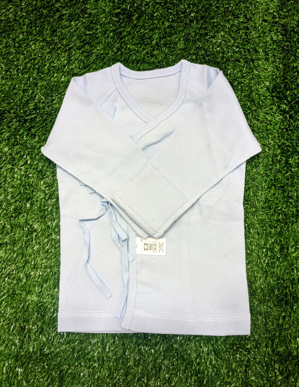 Sky Blue Open Shirt – Organic Cotton Art number CM0010
