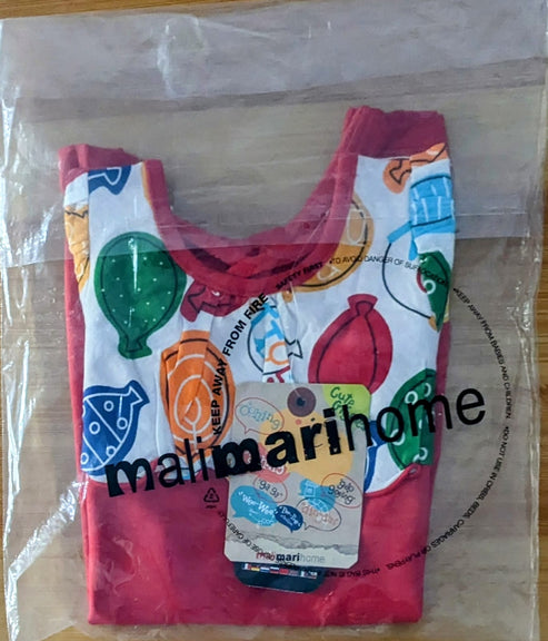 Red Baby Girl Romper Half Sleeves Organic Cotton Art No. CM0046
