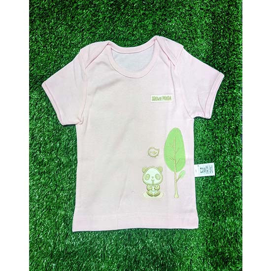 Pink Baby Shirt – Organic Cotton Art number CM0013