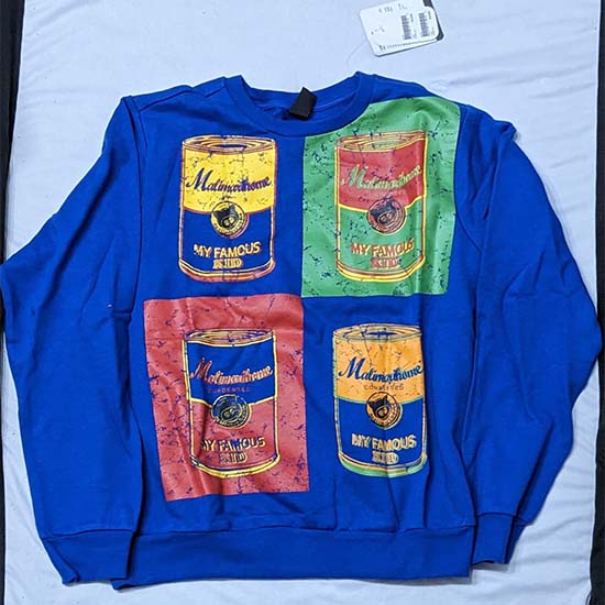 FULL SLEEVES SWEAT SHIRT BLUE COLOR CM0164