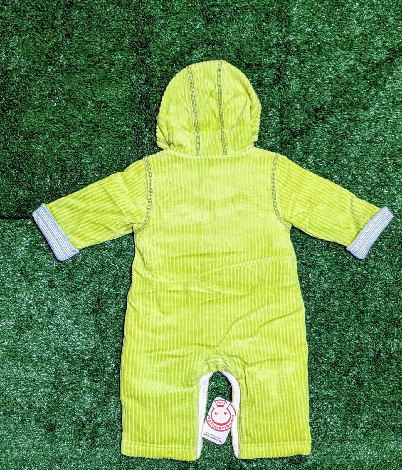 FULL SLEEVES DOUBLE COTTON ROMPER/HOODIE CM0114