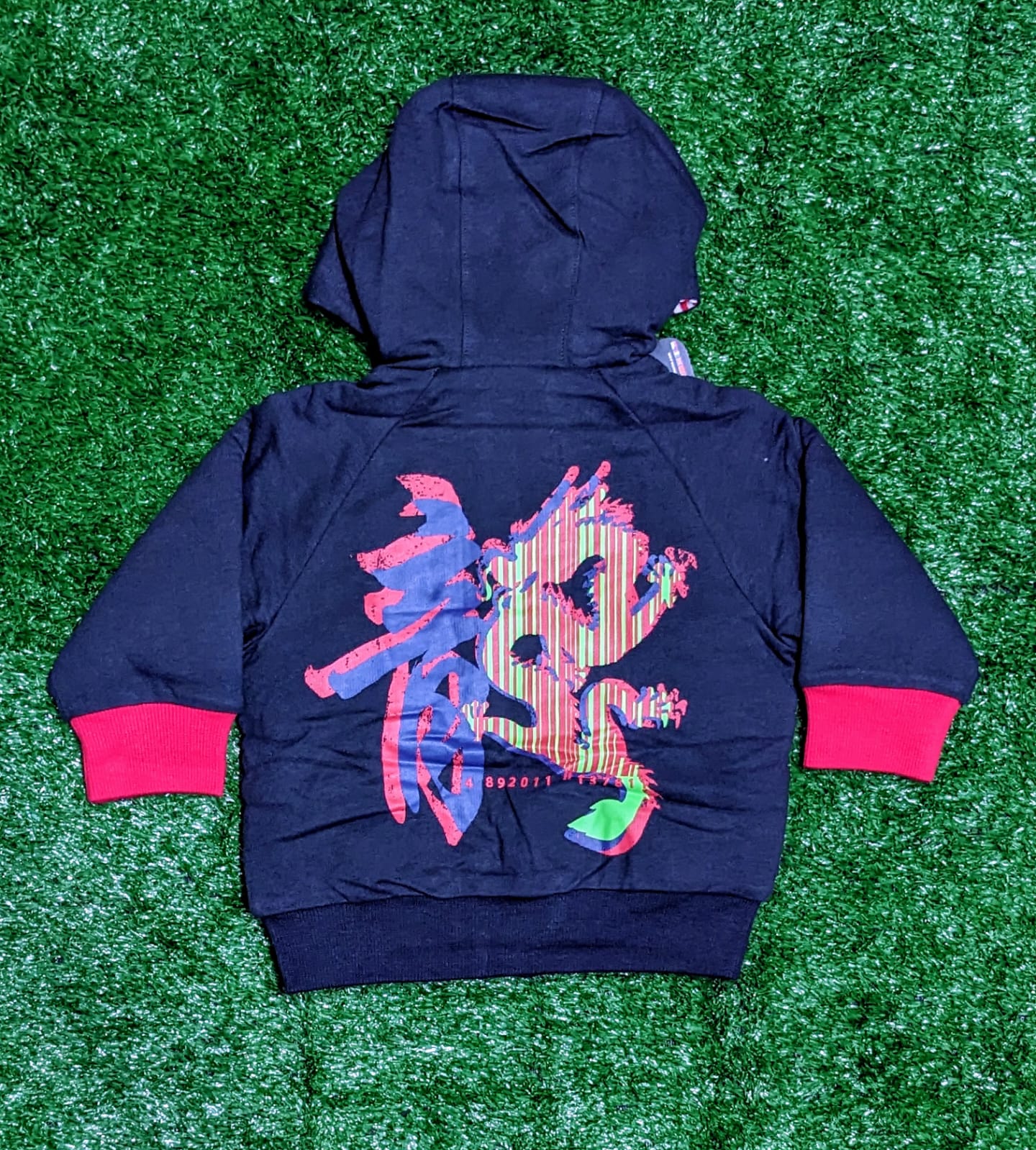 Double cotton Upper with hoodie full selvees CM0104