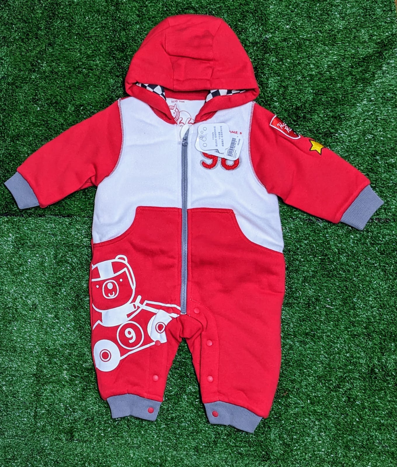 FULL SELVEES FULL BODY ROMPER/HOODIE CM0110