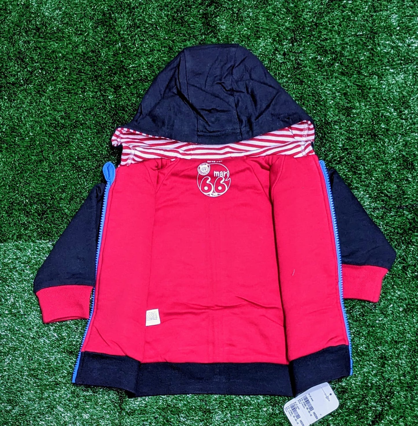 Double cotton Upper with hoodie full selvees CM0104