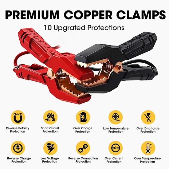 TOPDON - Volcano 1500 - Only Accessories-casing and Battery clips and kit with faulty battery