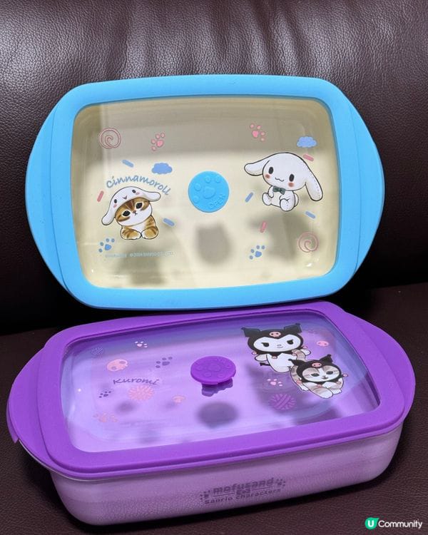 Hello kitty air tight food container 800ml capacity borosilicate glass 0° to 180° temperature tolerance Food grade material microwave and oven safe