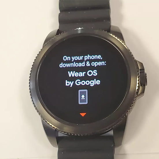 Fossil gen 5e 0539 Dial colour black Strap orignal silicone colour black (used)