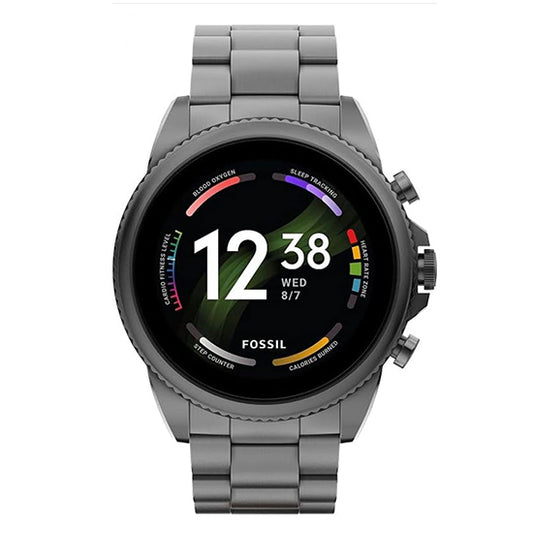 Fossil CARLYLE HR 0292 smart watch  Stainless steel metal bracelet  (Used)