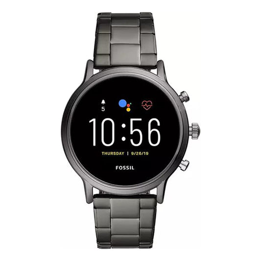 Fossil carlyle HR 1629 Strap colour silver  Strap material silver  Dial colour silver (Used)