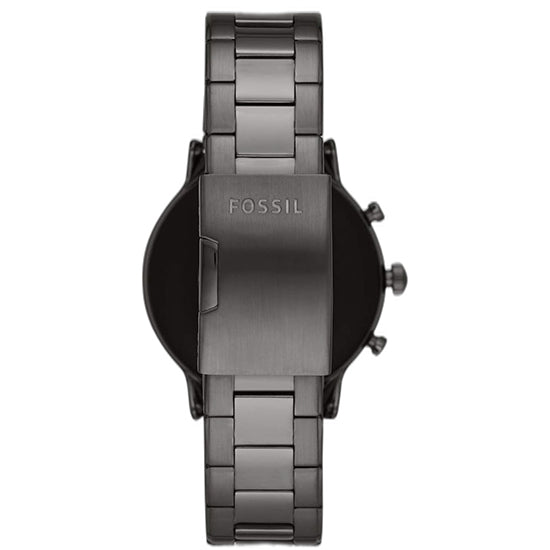 Fossil carlyle Hr 0728 Mens smart watch Stainless steel bracelet black dial (Used)