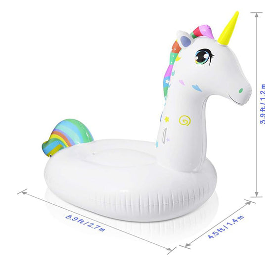 Giant Inflatable Unicorn Float (270x120x140cm)
