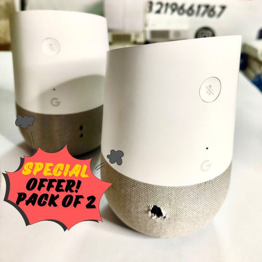 Google Assistant promotional torn is now available (Pack of 2) at a special discounted price with original power adapter
