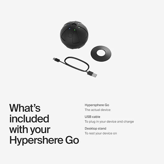 Hyperice Hypersphere - Portable Vibrating Massage Ball for Muscle Recovery and Soreness Relief