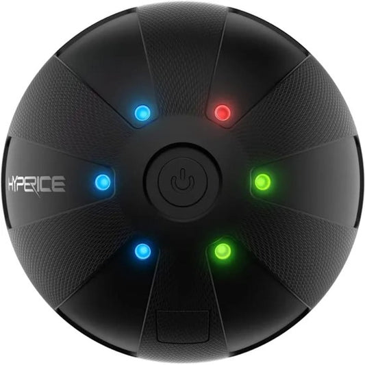 Hypérice Hypersphere Mini - Vibratįng Massage Ball for Muścle Recovery, Myòfascial Release and Soreness Relief - Portable Fitness Massager, Perfect for use at The Gym, or at Home