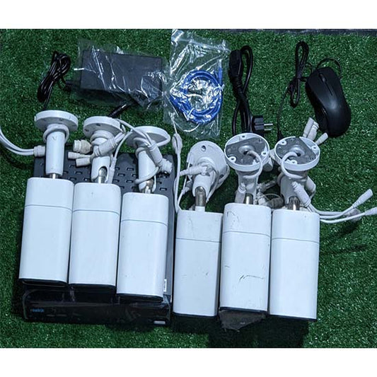 REOLINK NVS8 12mp ultra HD 8-ch built in POE NVR UpTo 12 channel support  with 8(8mp) built cams with 2way audio colour night vision