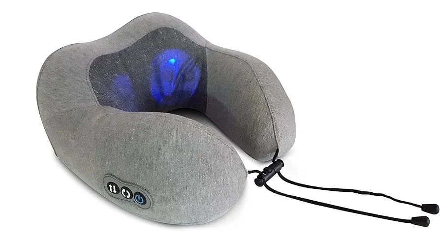 OTO Soothie ST-008 Neck Massager Pillow Travel Napping 3D Support Memory Foam 3 Level Speed Dual Direction