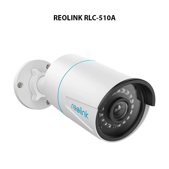 REOLINK RLC 510-A PoE Outdoor Home Security Cameras, 5MP Surveillance IP Cameras, Smart Human/Vehicle Detection WITHOUT BOX