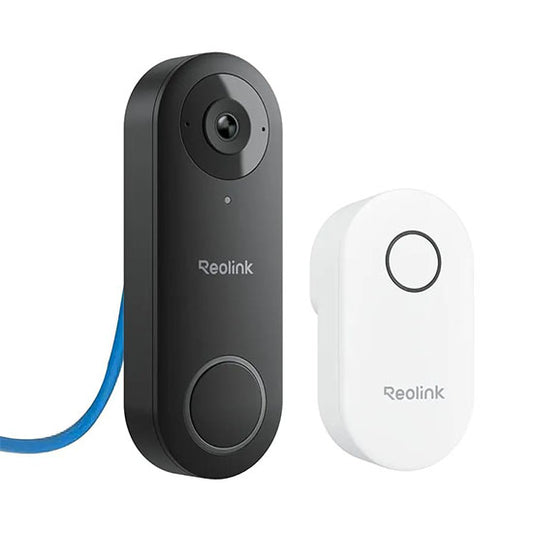REOLINK Video Doorbell poe Camera -5mp  Outdoor, 4:3 Wide View Angle, Smart Detection, Local Storage, No Subscription Front Door Home Security, Customized Chime V2 (Without box scratches on body)