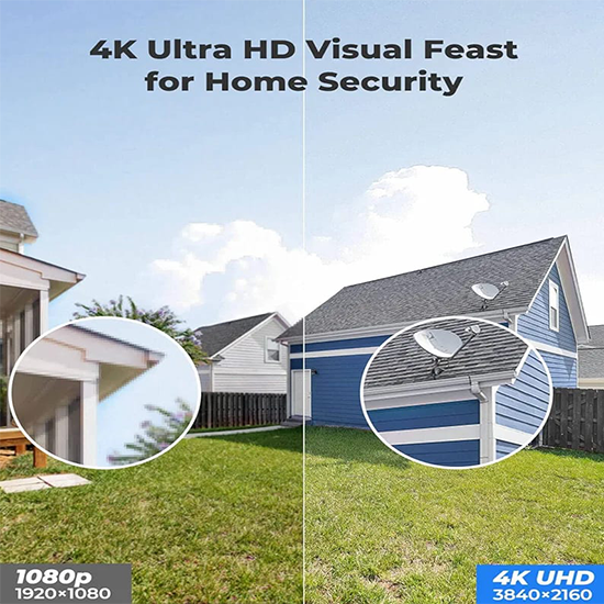 REOLINK RLC 820-A 4K Security Camera Outdoor System, IP PoE Dome Surveillance Camera with Human/Vehicle Detection {WITHOUT BOX}