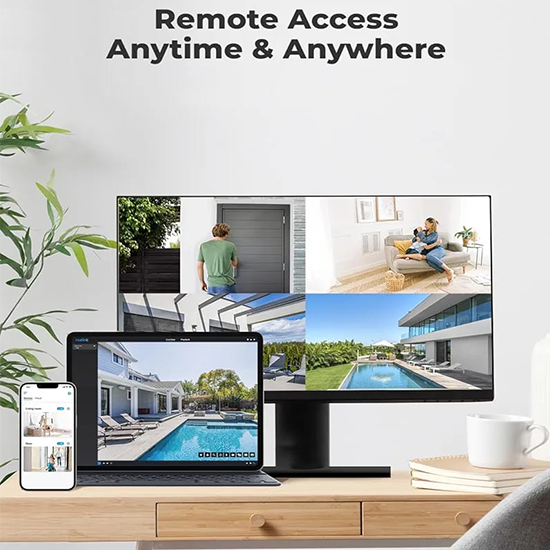 REOLINK RLC 820-A 4K Security Camera Outdoor System, IP PoE Dome Surveillance Camera with Human/Vehicle Detection {WITHOUT BOX}