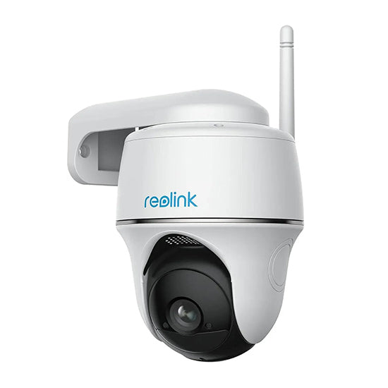 Reolink argus pt 1080p with 2 way audio with box and accessories COLOUR FADE
