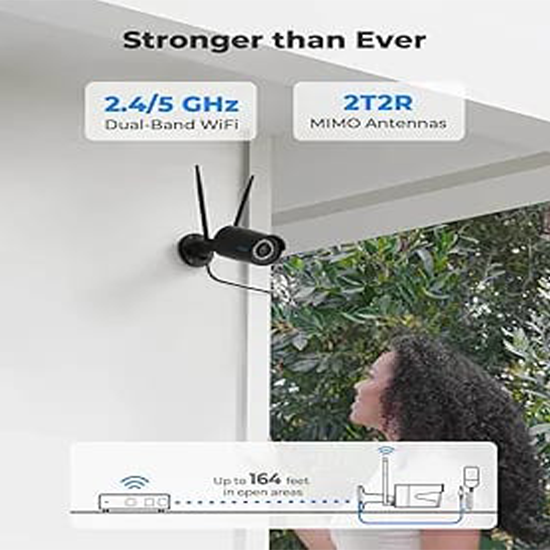 Reolink rlc 410w Wificamera 4mp with one way audio bullet camera WITHOUT BOX SCRATCEHS ON BODY