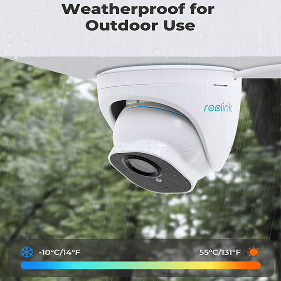 Reolink rlc 520 5mp poe camera memory card supported box pack with orignal accessories (without charger) WITHOUT BOX