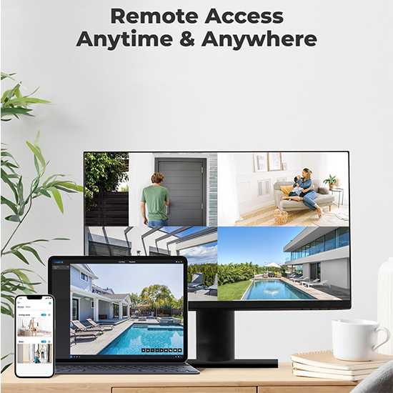 Reolink rlc 520 5mp poe camera memory card supported box pack with orignal accessories (without charger) WITHOUT BOX