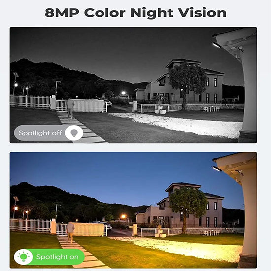 TRACKMIX WIFI BY REOLINK 8mp dual lens camera auto tracking 6× zoom colour night vision (Without box)