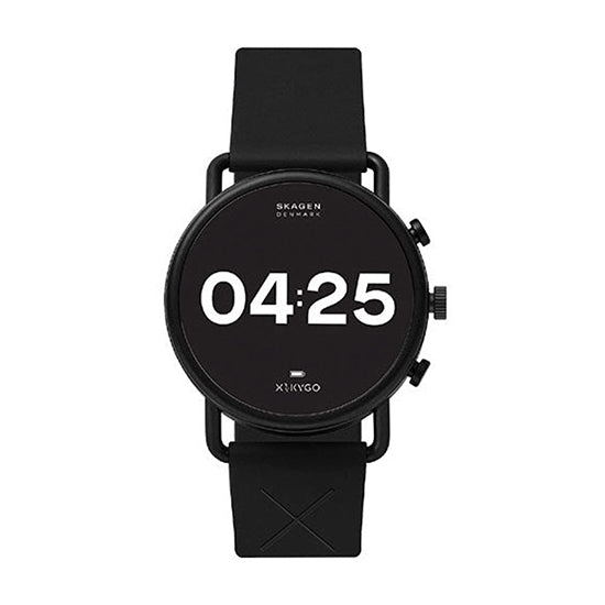 SKAGEN Falster 3 0278 Dial colour black Strap colour black Strap material silicon (Used)