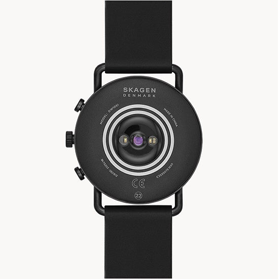 SKAGEN Falster 3 0278 Dial colour black Strap colour black Strap material silicon (Used)