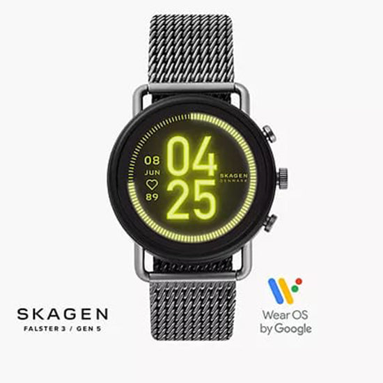 SKAGEN faster 3 2158 Dial colour Gray strap material stainless steel Gray (used)