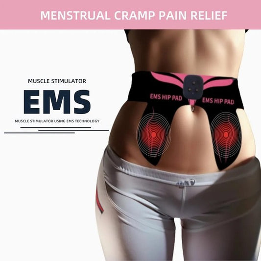 Smart Hip Glute Trainer for Butt, Glute Toning Device, EMS Wireless ABS Muscle Stimulator, Buttock Growth Massager Workout Machine for Women