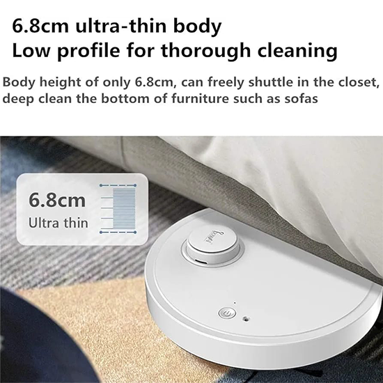 Biosis Retail Automatic Vacuum with 2 in 1 Sweep &
