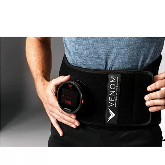 HYPERICE Venom Back Massager Wearable Heat Vibration Wrap Sore Stiff Muscles