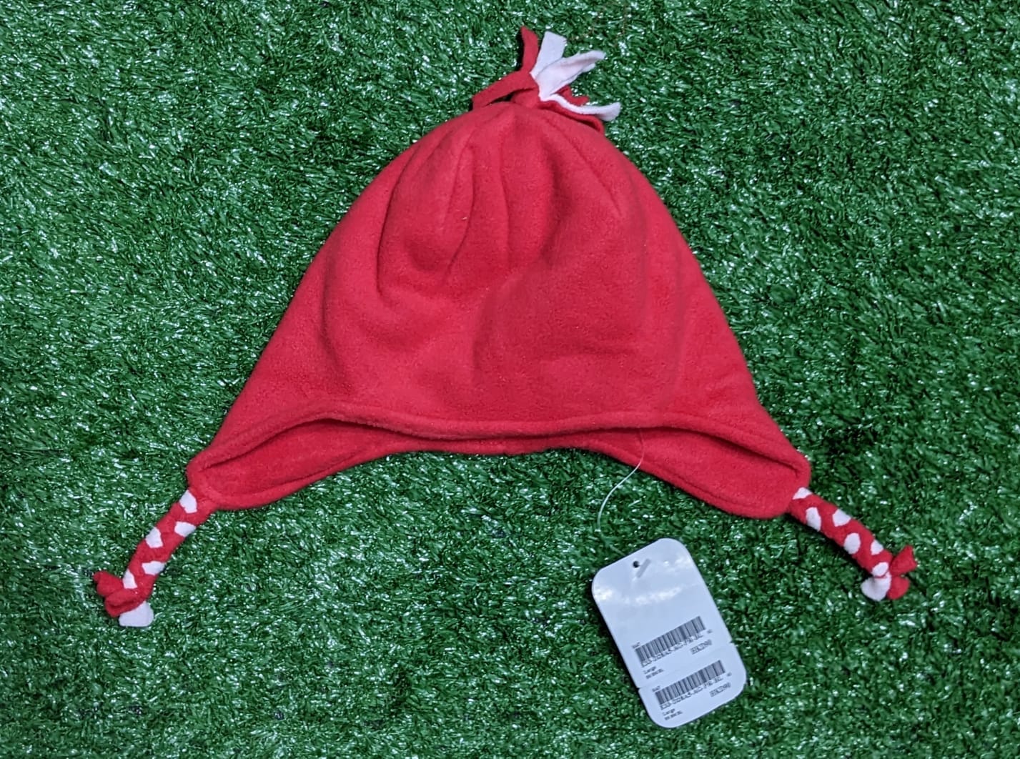 RED EAR COVER BABY CAP CM0138
