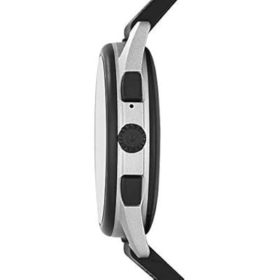 Emporio armani EA connected 0954 Dail colour golden black (Fade) Strap colour black Strap material black
