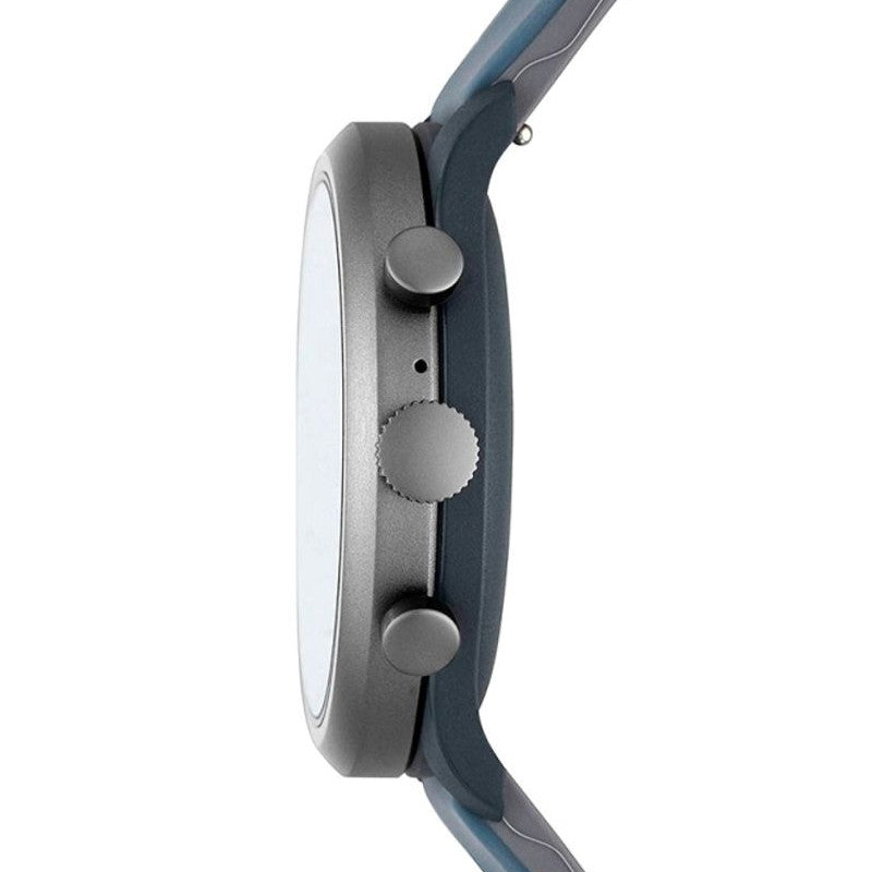Fossil sport 0197 Dail colour green Strap colour black Strap material silicon