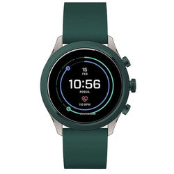 Fossil sport 0197 Dail colour green  Strap colour black Strap material silicon