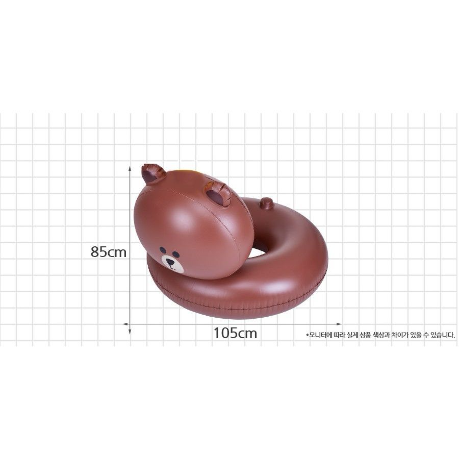 Brown Bear Travel Float (105x105x85cm)